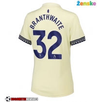 Ženske Nogometnih dresov Everton Jarrad Branthwaite #32 Gostujoči 2025-26 Kratki rokavi